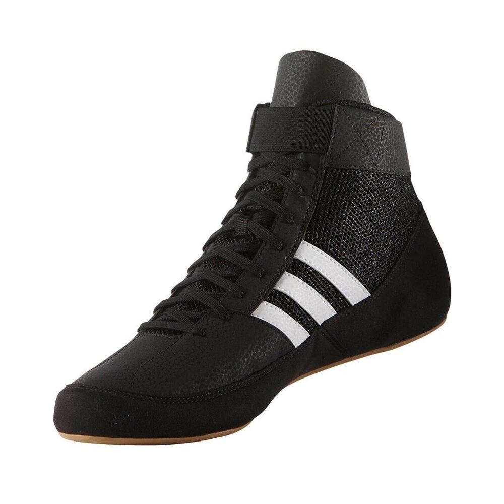 NEW WITH TAGS NWT Adidas AQ3325 Black Wrestling Shoes Men’s Size 14.5 US